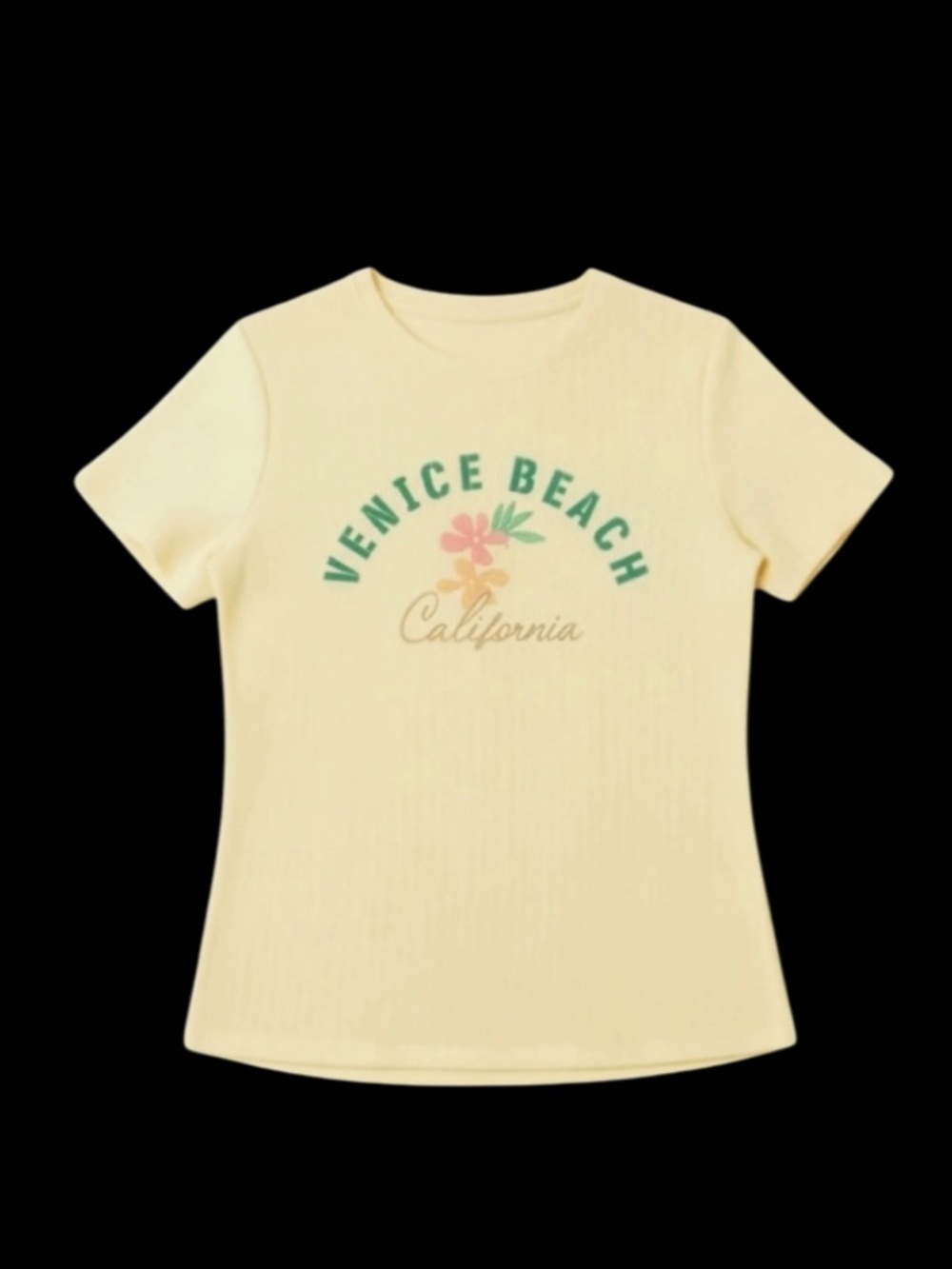 Junior Girls Large Venice Beach Tee
